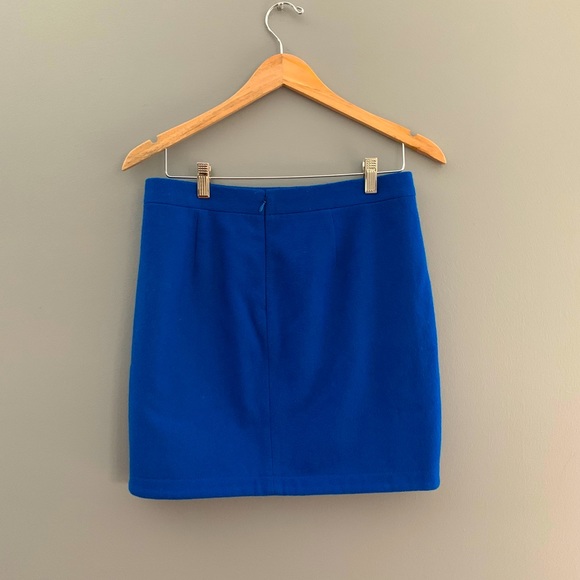 Cobalt blue JCrew tulip hem skirt - Picture 2 of 3